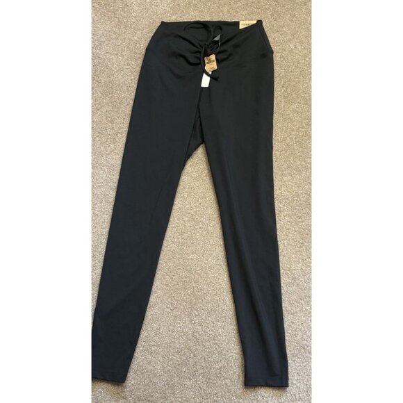 Victorias Secret Leggings Medium Regular Black Ultimate PINK Active - Picture 1 of 5